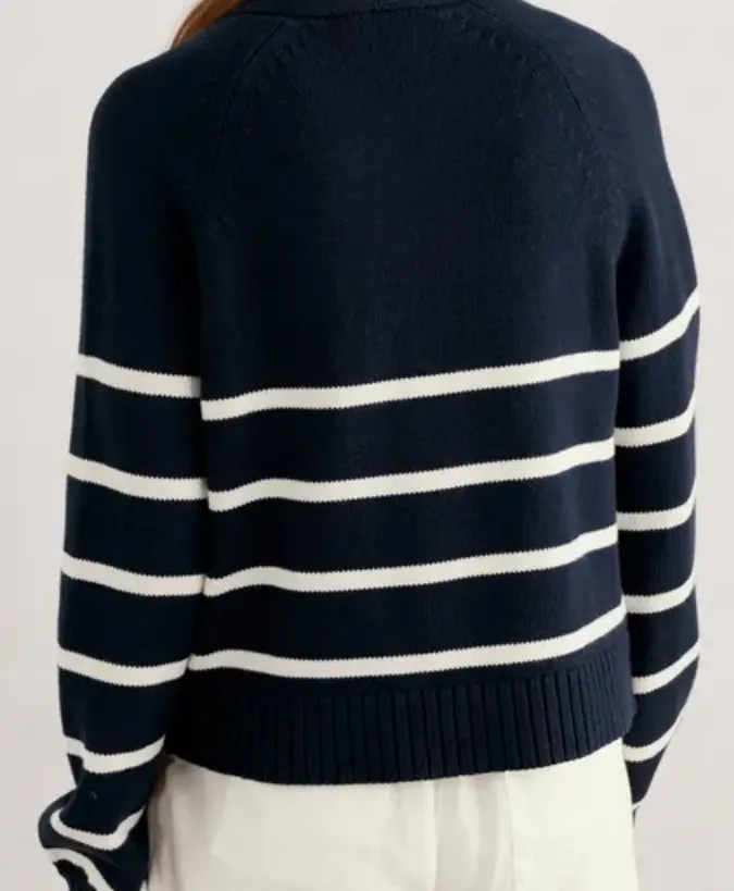 Castle Beach Striped Cardigan