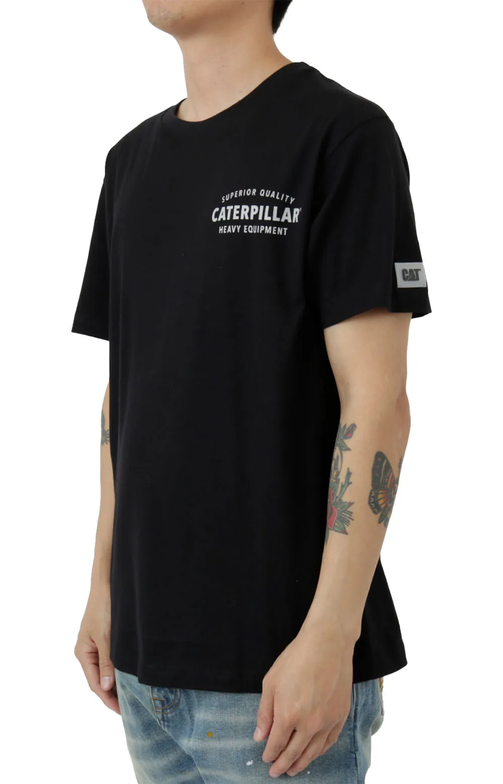 Caterpillar Quality Trademark Tee - Black