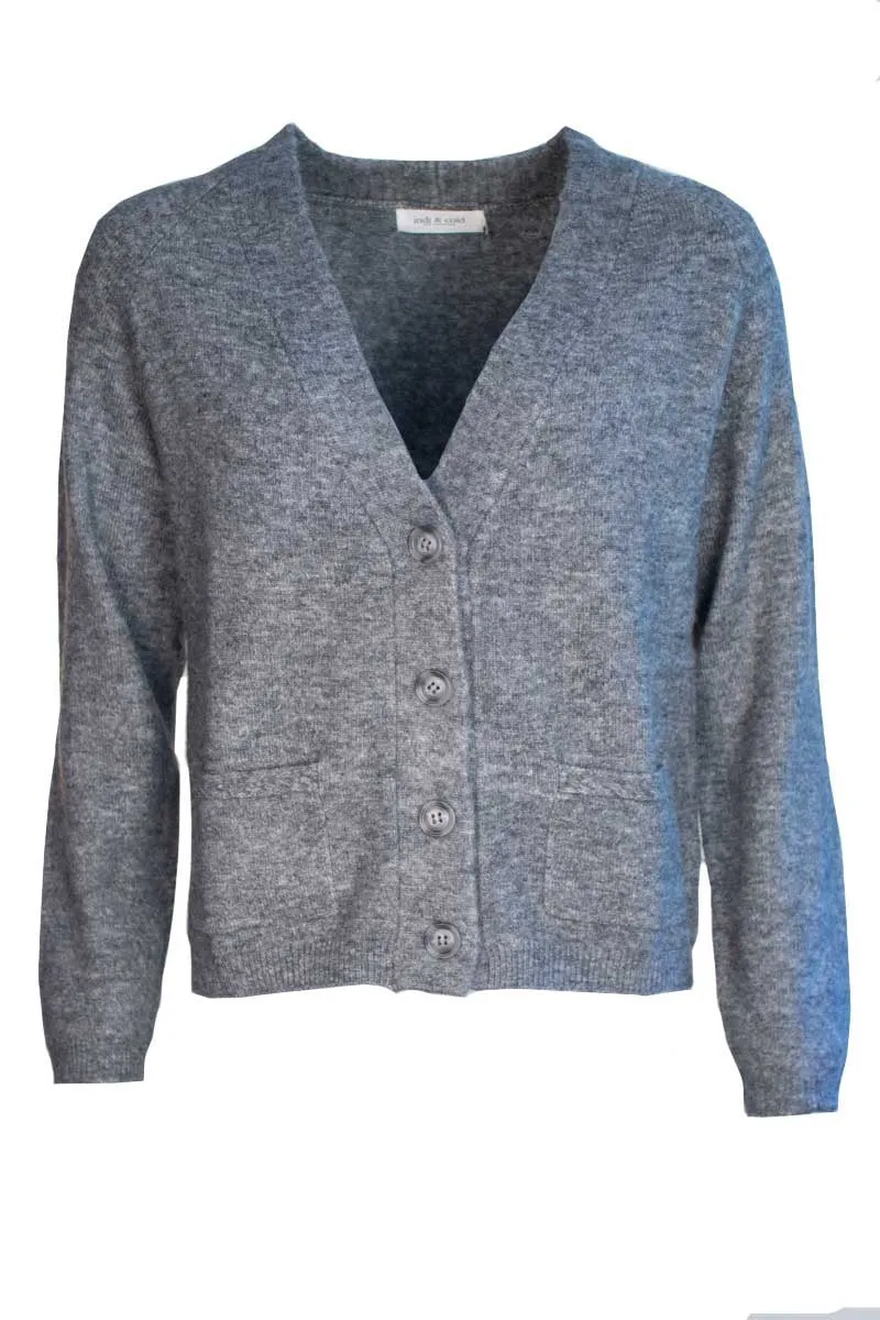 Chaqueta Cardigan Grey