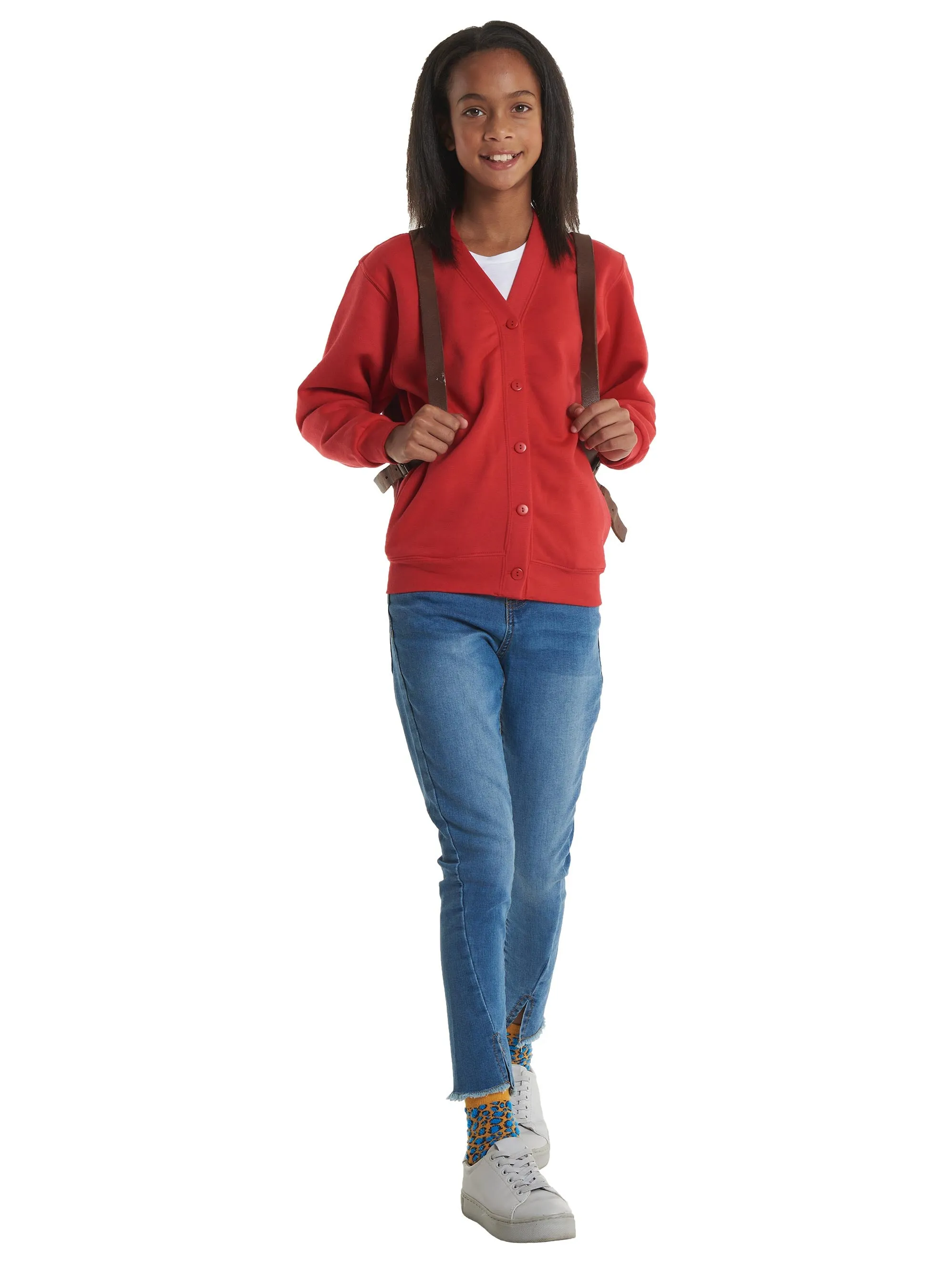 Childrens Classic Cardigan | Royal