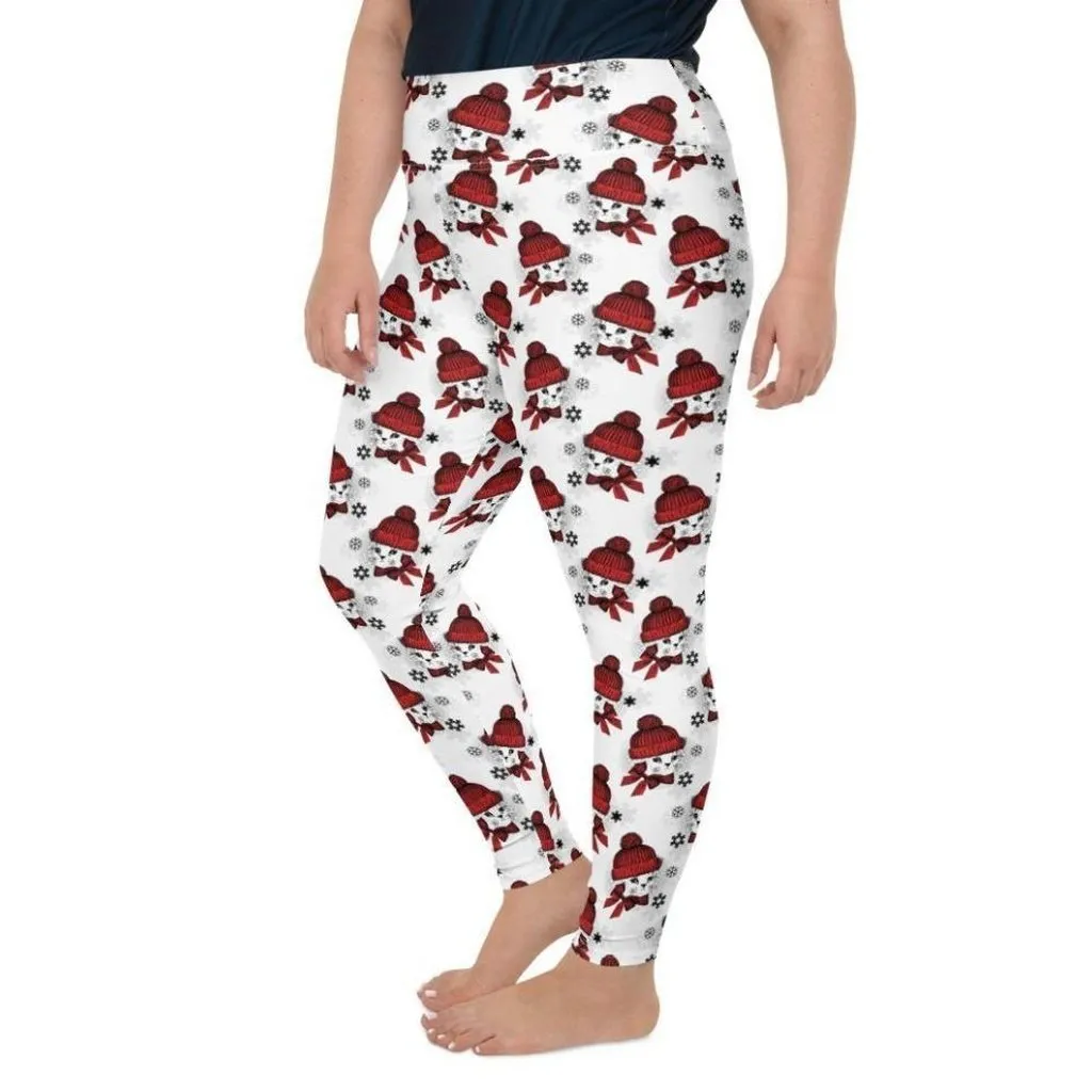Christmas Kitties Plus Size Leggings