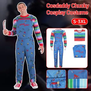 Chucky Cosplay Costume For Mens