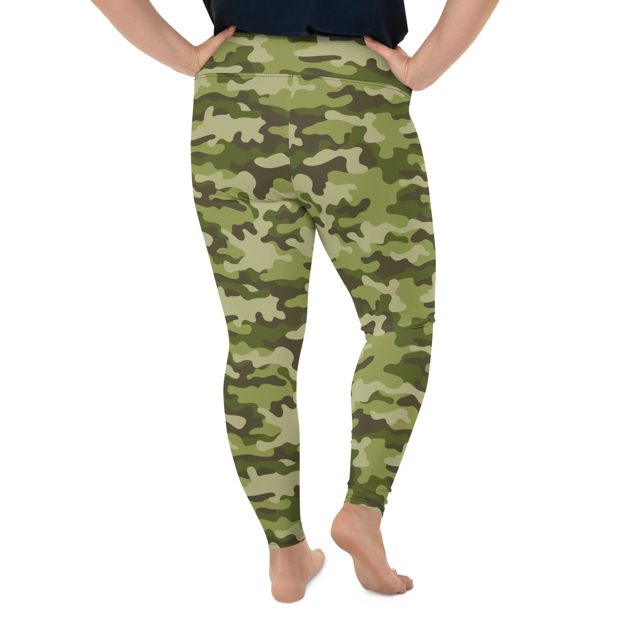 Classic Camo Plus Size Leggings
