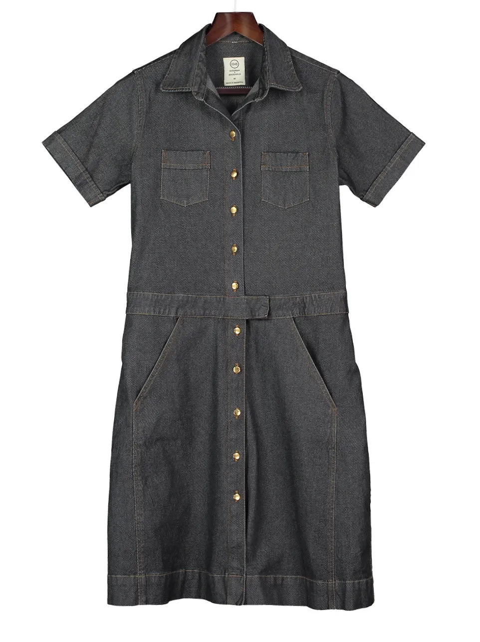 Classic Safari Dress - Denim