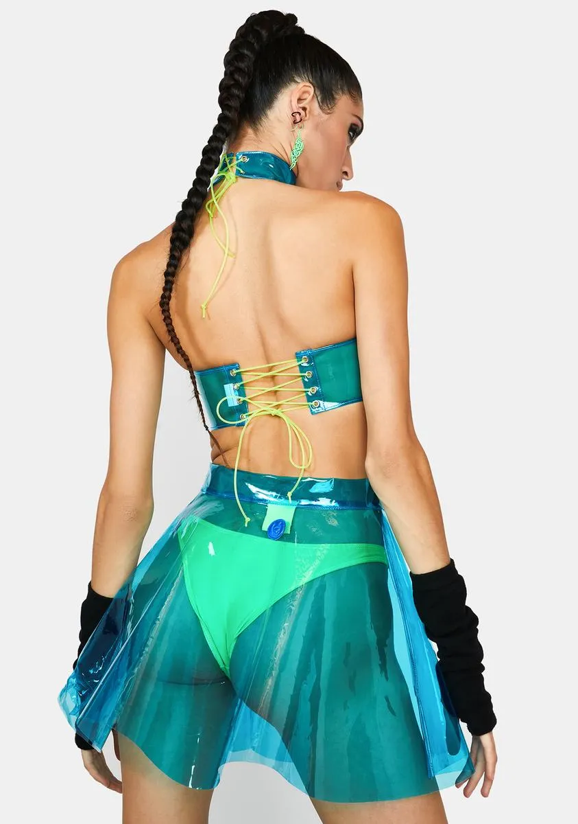 Clear Jellie Skirt