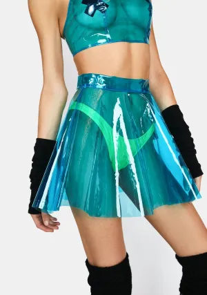 Clear Jellie Skirt