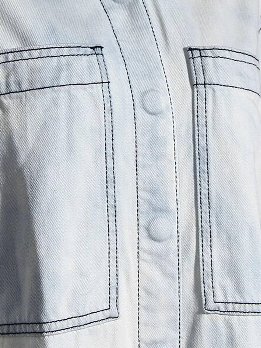 CLILLA Denim Shirt Dress & Mini Skirt Set