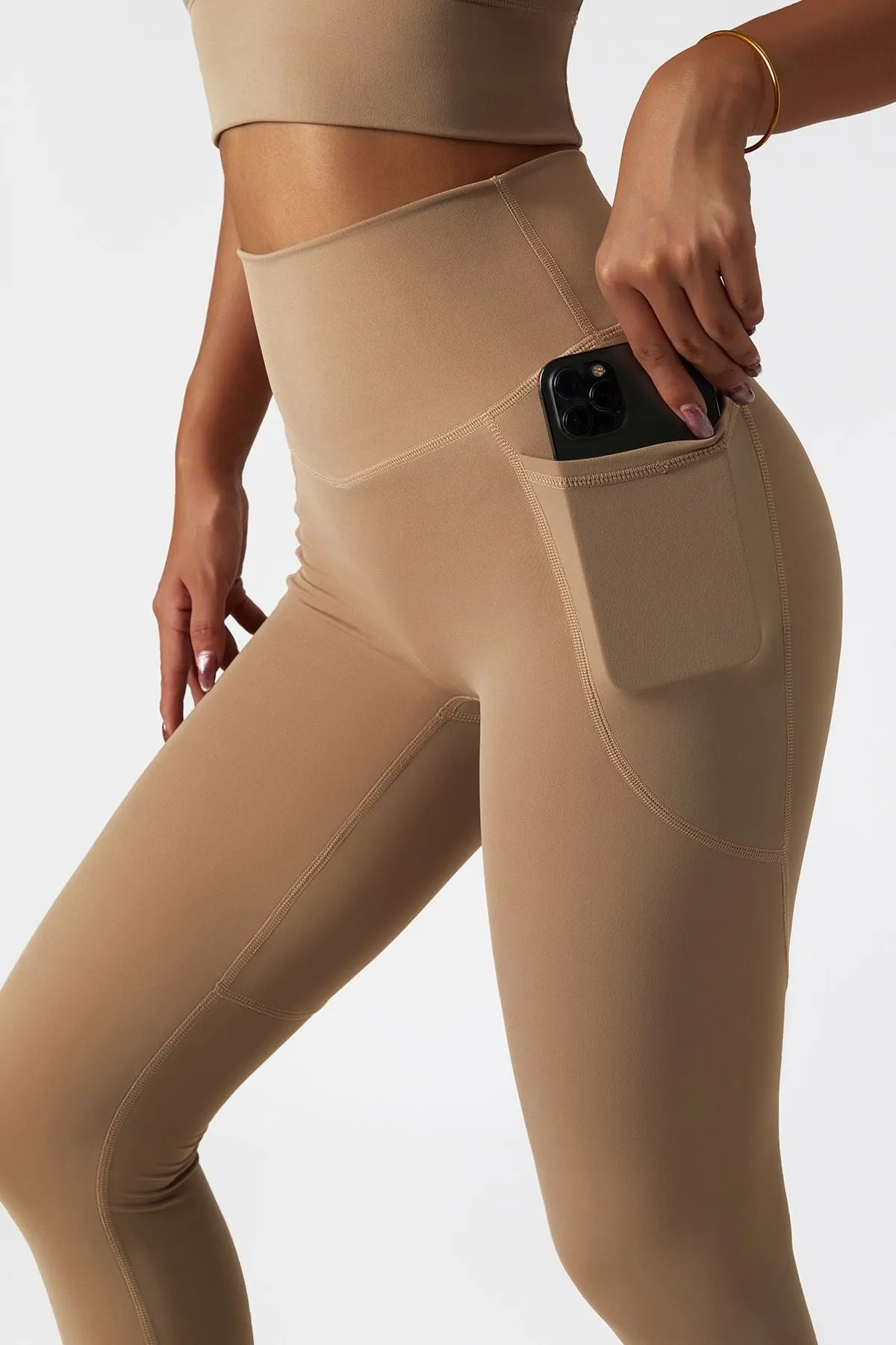 Cloud-Soft Workout Leggings with Pockets