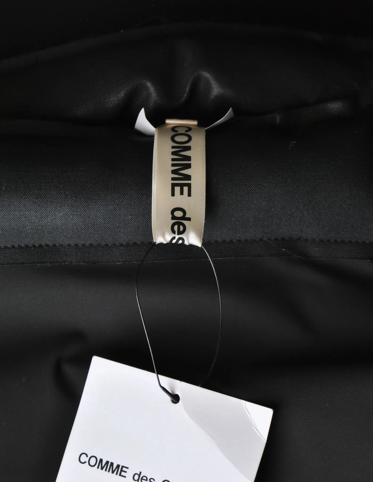 Comme des Garçons Black Puffed Tube Frame Dress