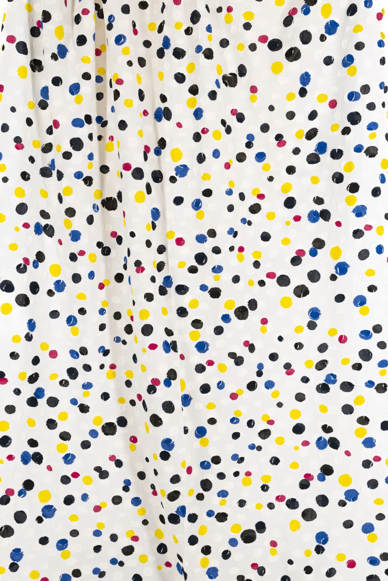 Confetti Dots Jacquard Italian Cotton Woven