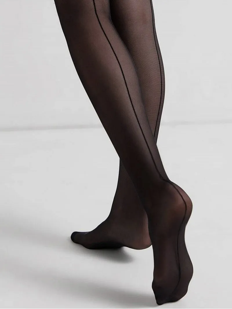 Conte Line Slim 40 Den - Shaping Fantasy Women's Tights with a seam imitation (22С-2СП)