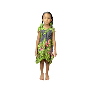 Coradorables GIRLS Black Ginger Handkerchief Dress