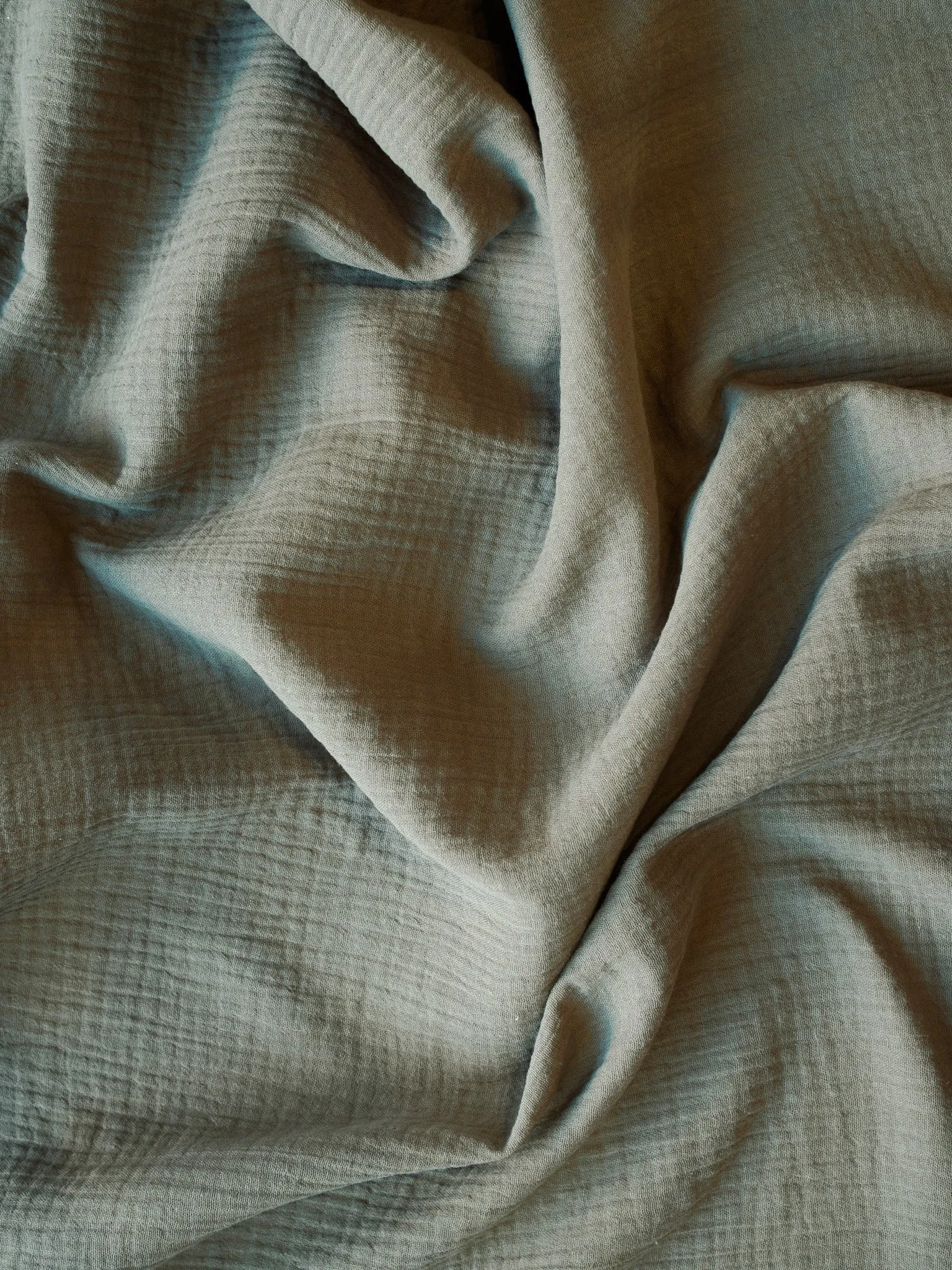 Cotton Double Guaze - Moss