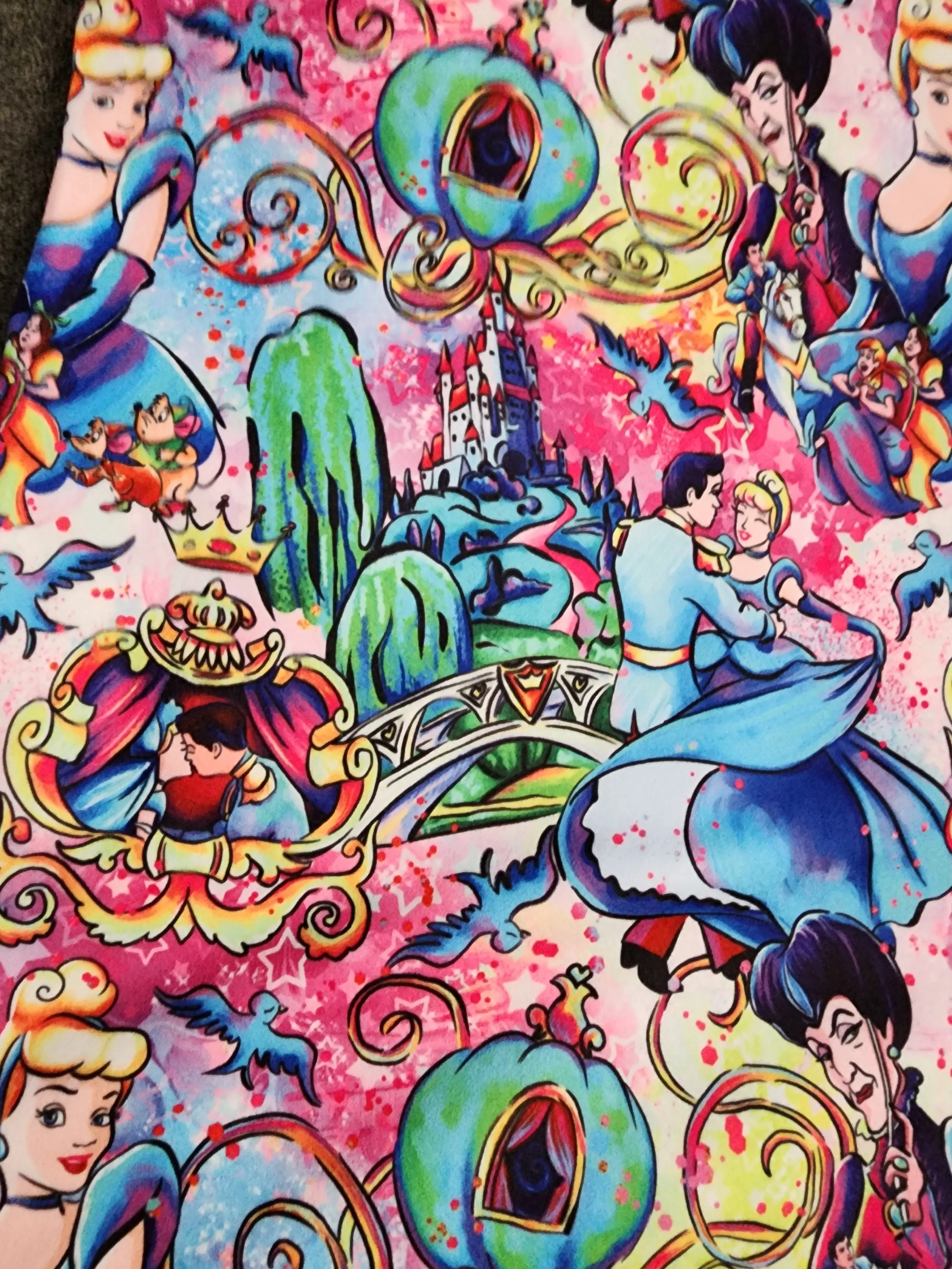 CP Disney Cinderella Capri Leggings