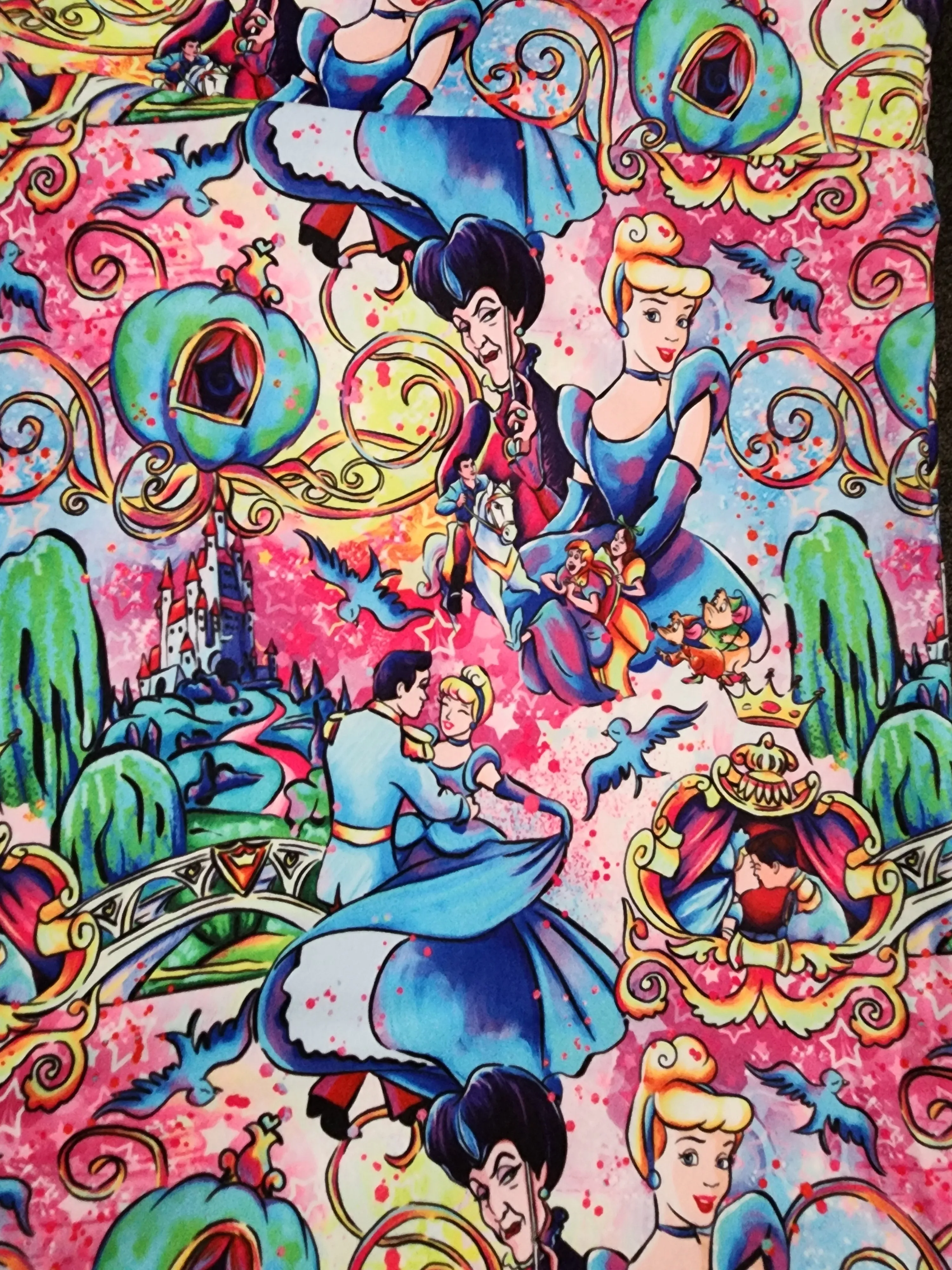 CP Disney Cinderella Capri Leggings