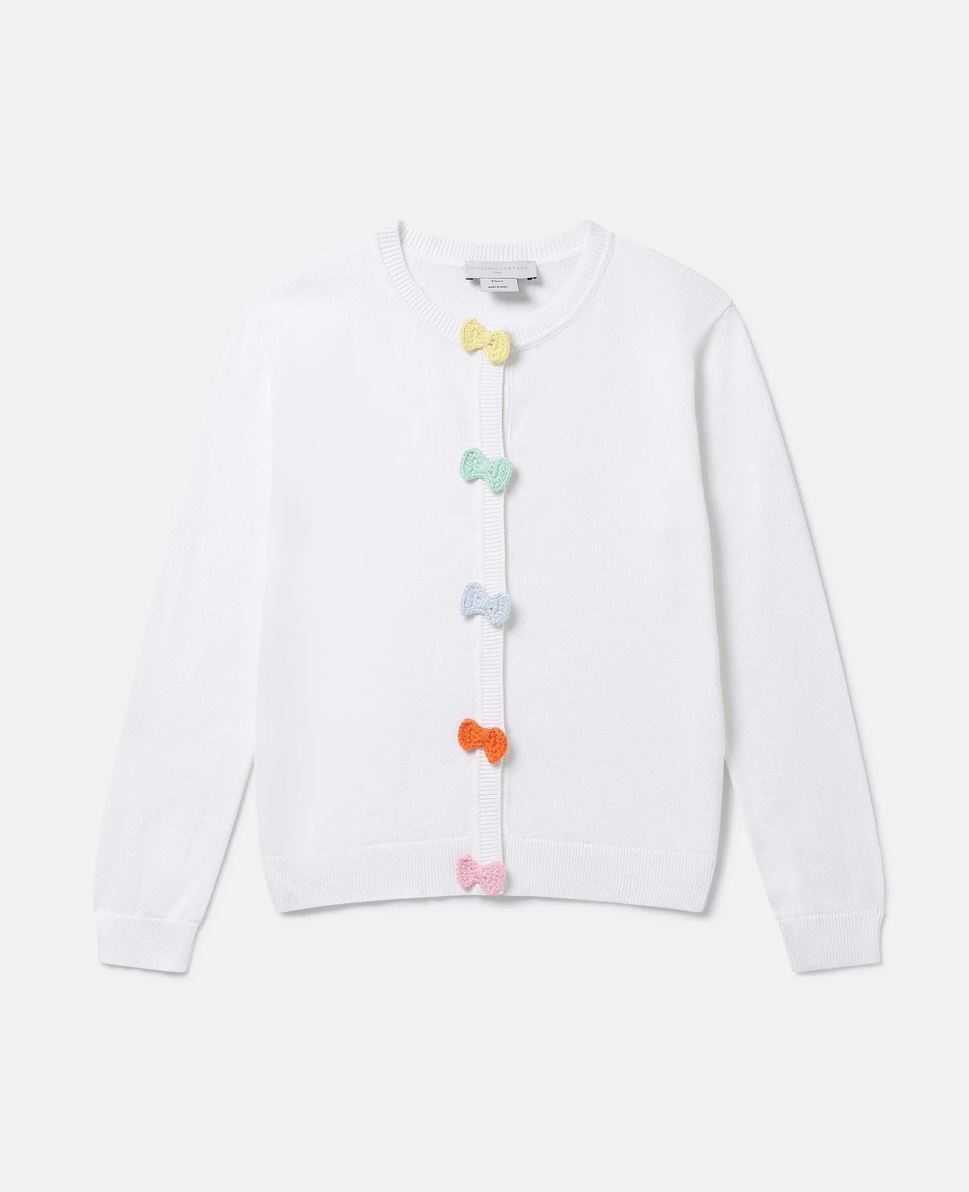Crochet Bow Cardigan - Stella McCartney SP24