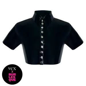 Cropped Dress Shirt