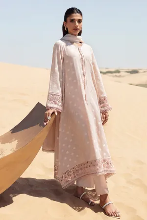 Cross Stitch Eid Lawn Edit – DUSTY ROSE-3 PIECE COTTON JACQUARD SUIT