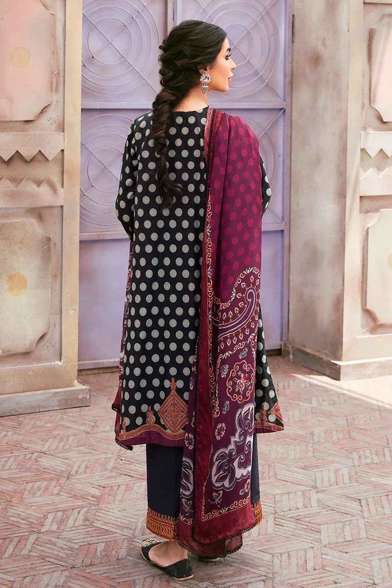 Cross Stitch Festive Eid Lawn Collection Vol-2 – SABLE TWINE-3PC PRINTED LAWN SUIT