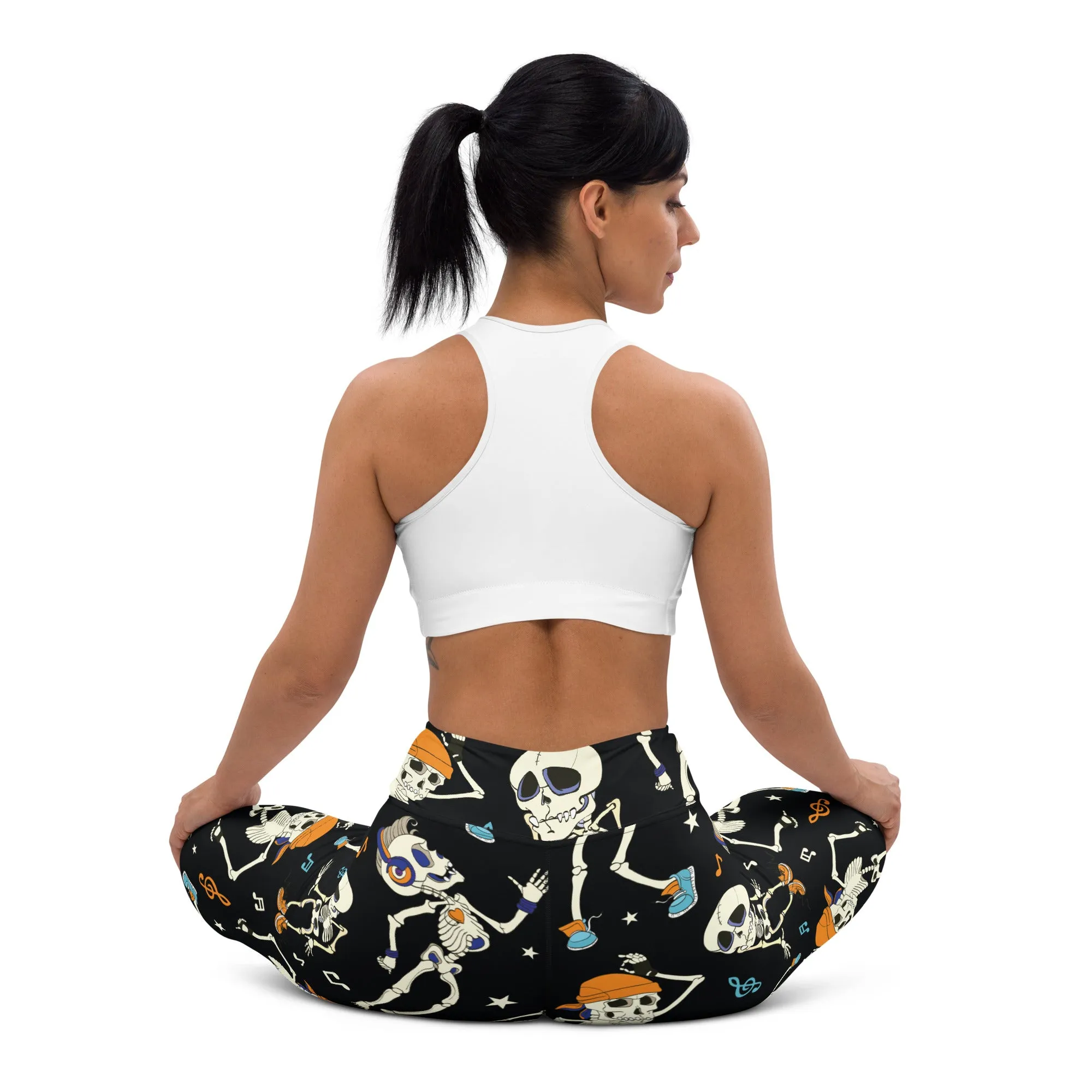 Dancing Skeletons Yoga Leggings