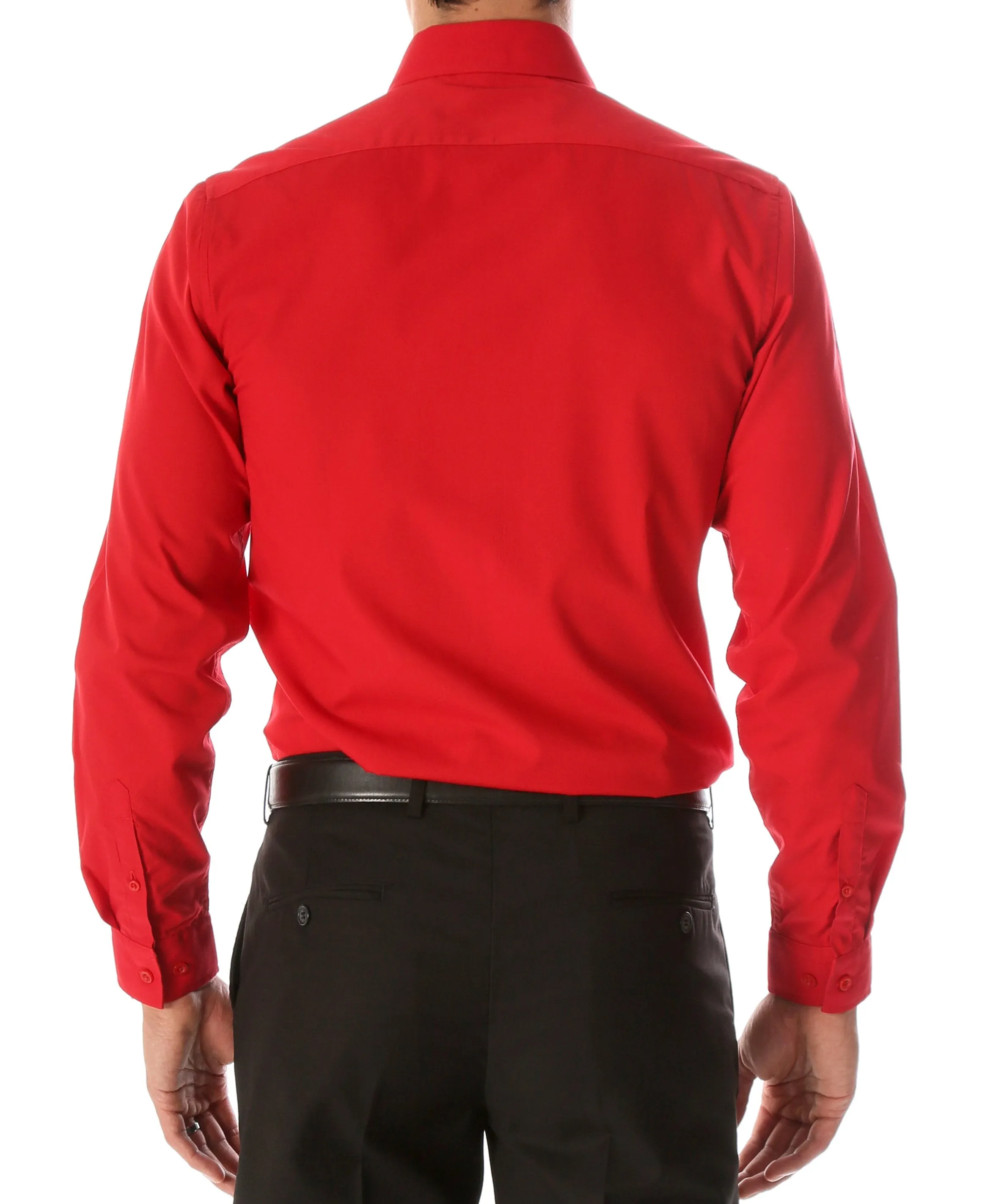 Daniel & Ellissa Slim Fit Red Dress Shirt