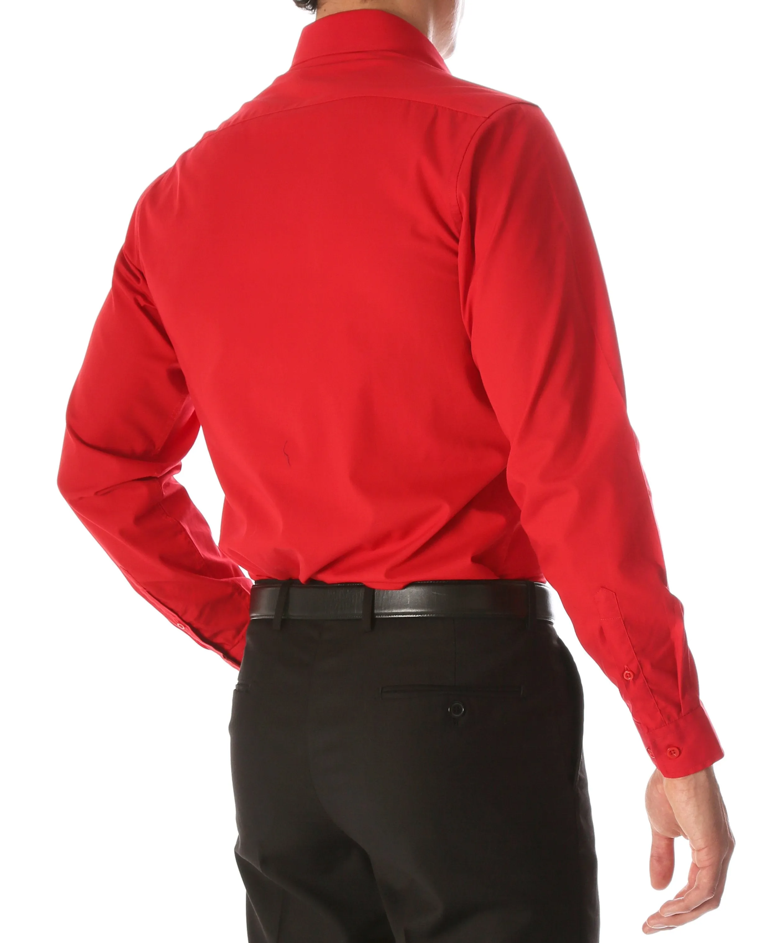 Daniel & Ellissa Slim Fit Red Dress Shirt