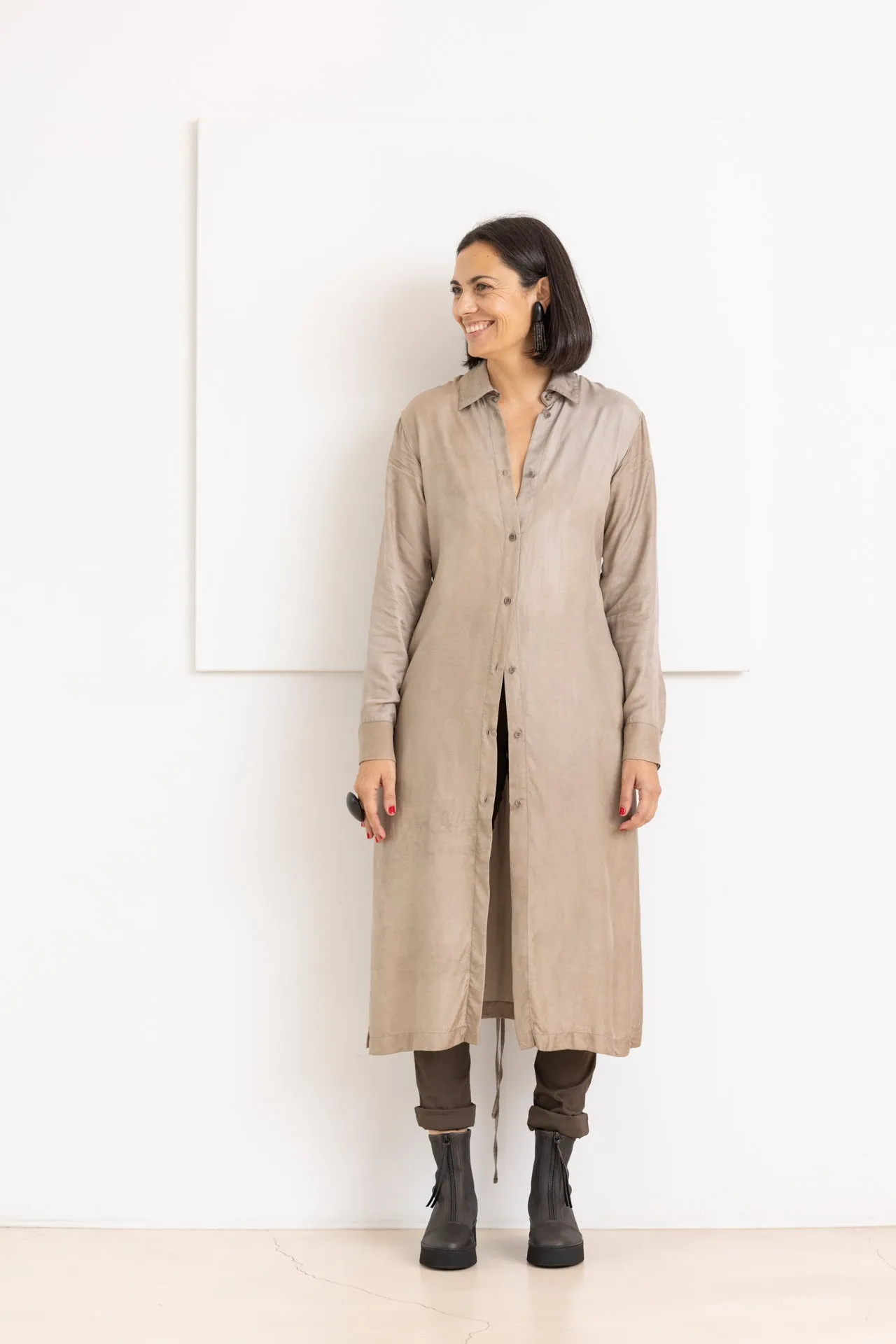 DAUB SHIRT DRESS