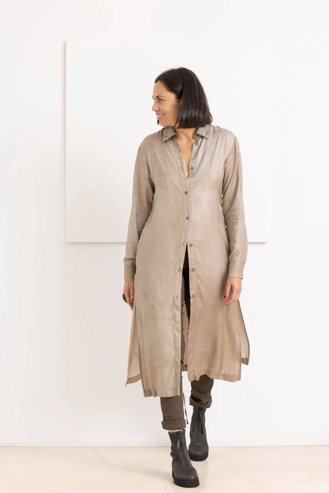 DAUB SHIRT DRESS