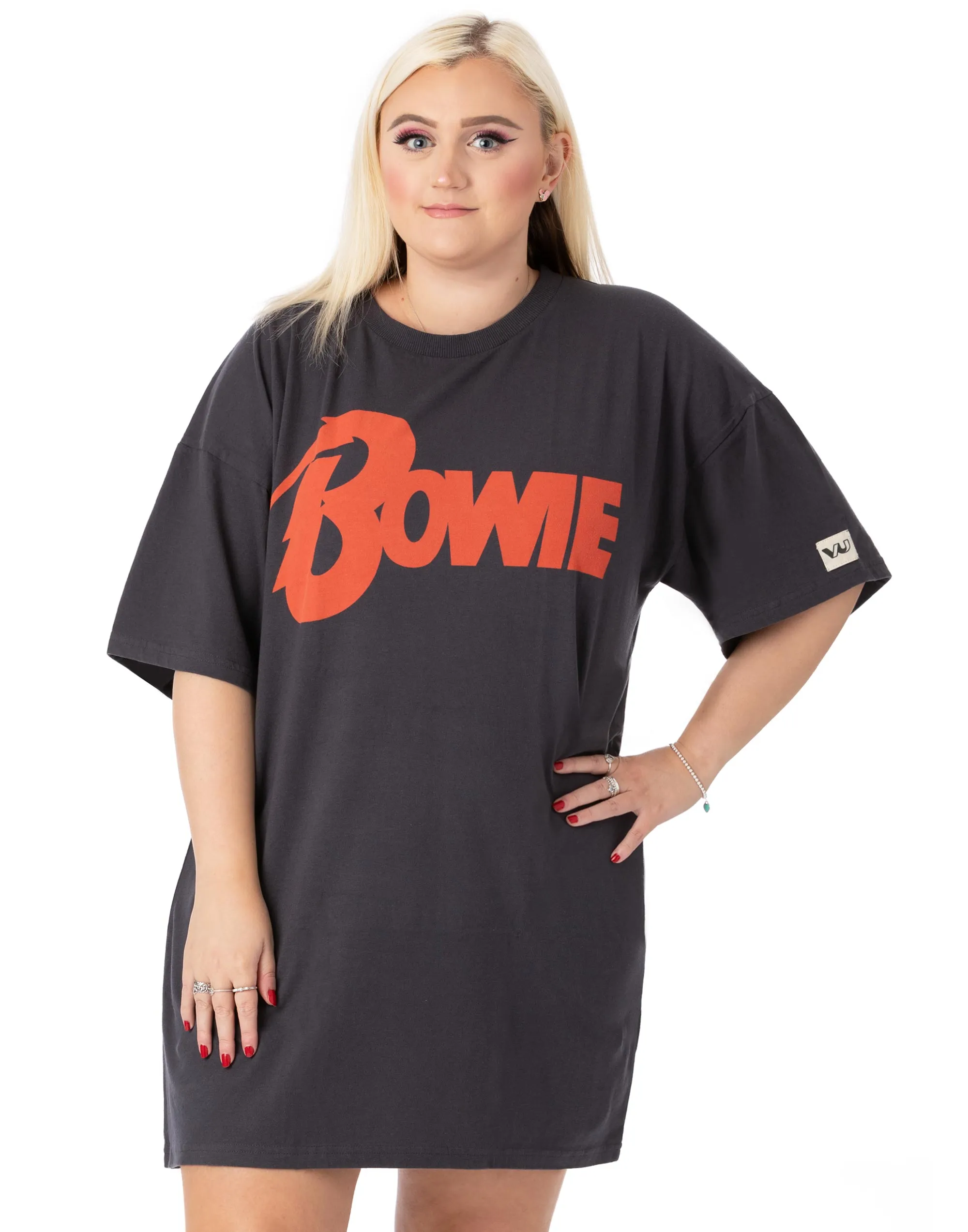David Bowie Oversized Ladies T-Shirt Dress