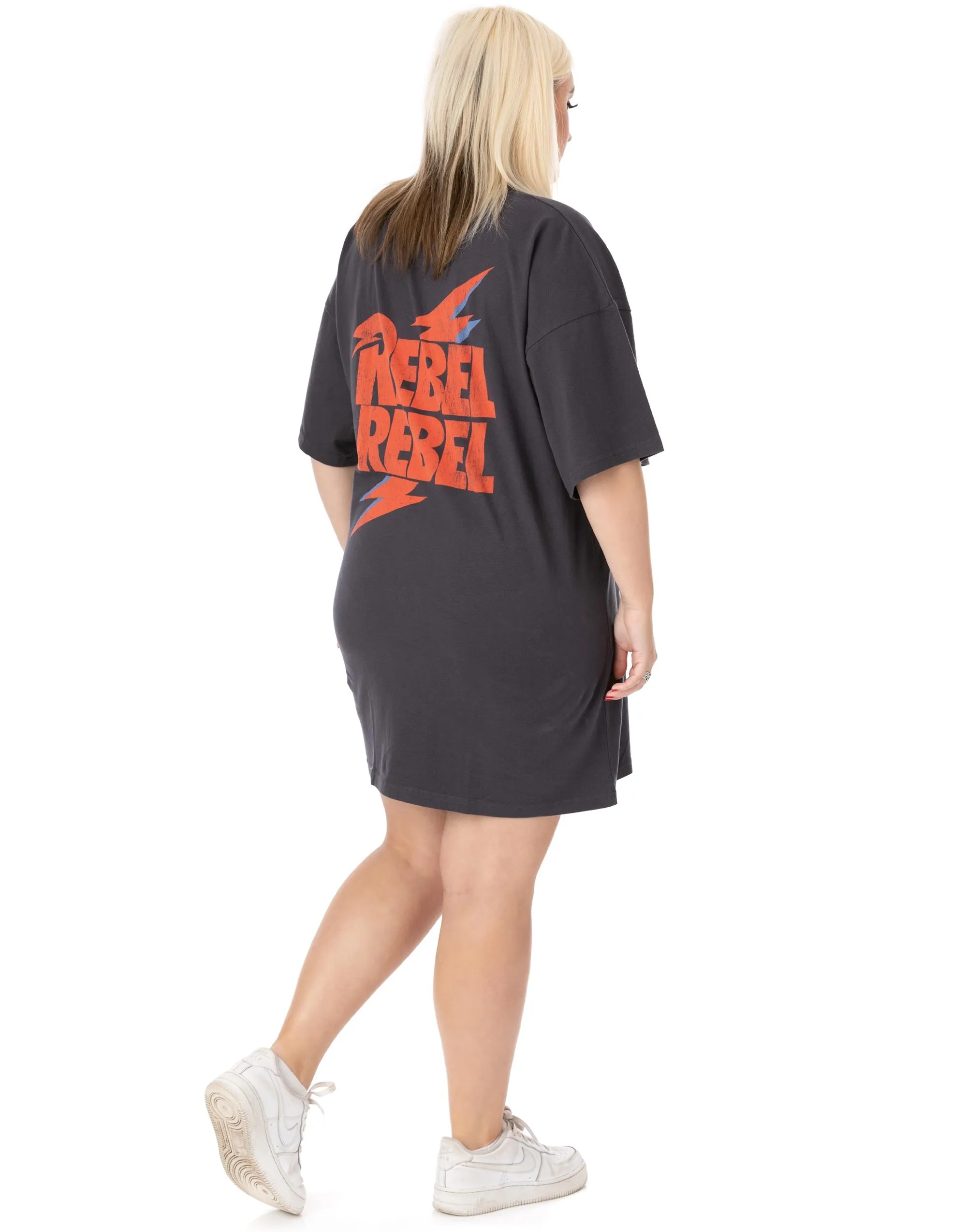 David Bowie Oversized Ladies T-Shirt Dress