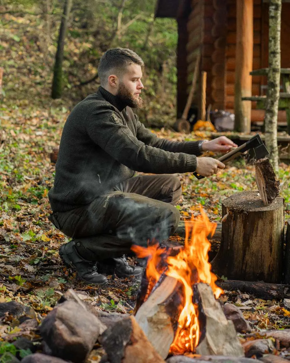 Deerhunter Carlisle Knit Cardigan With Stormliner