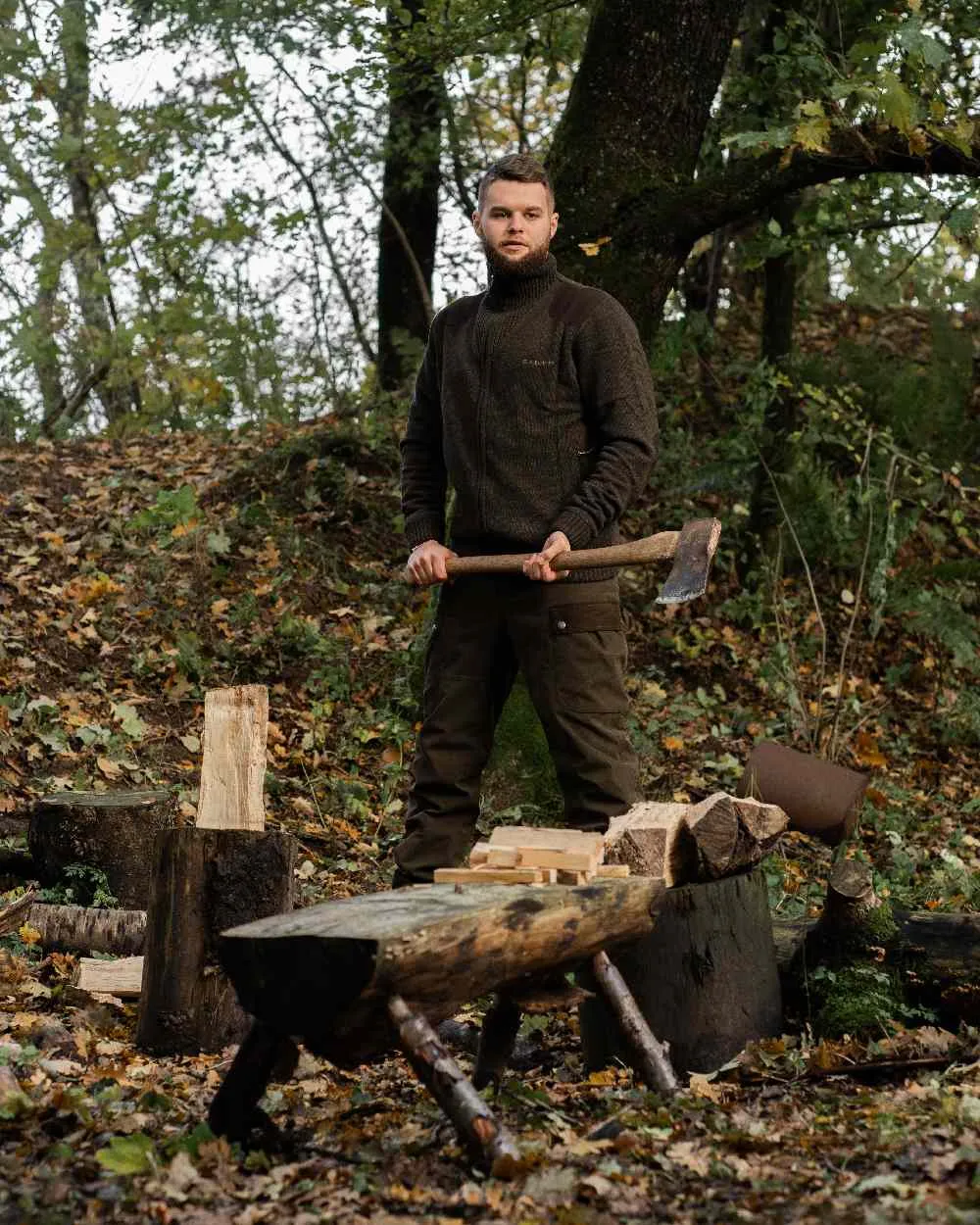 Deerhunter Carlisle Knit Cardigan With Stormliner
