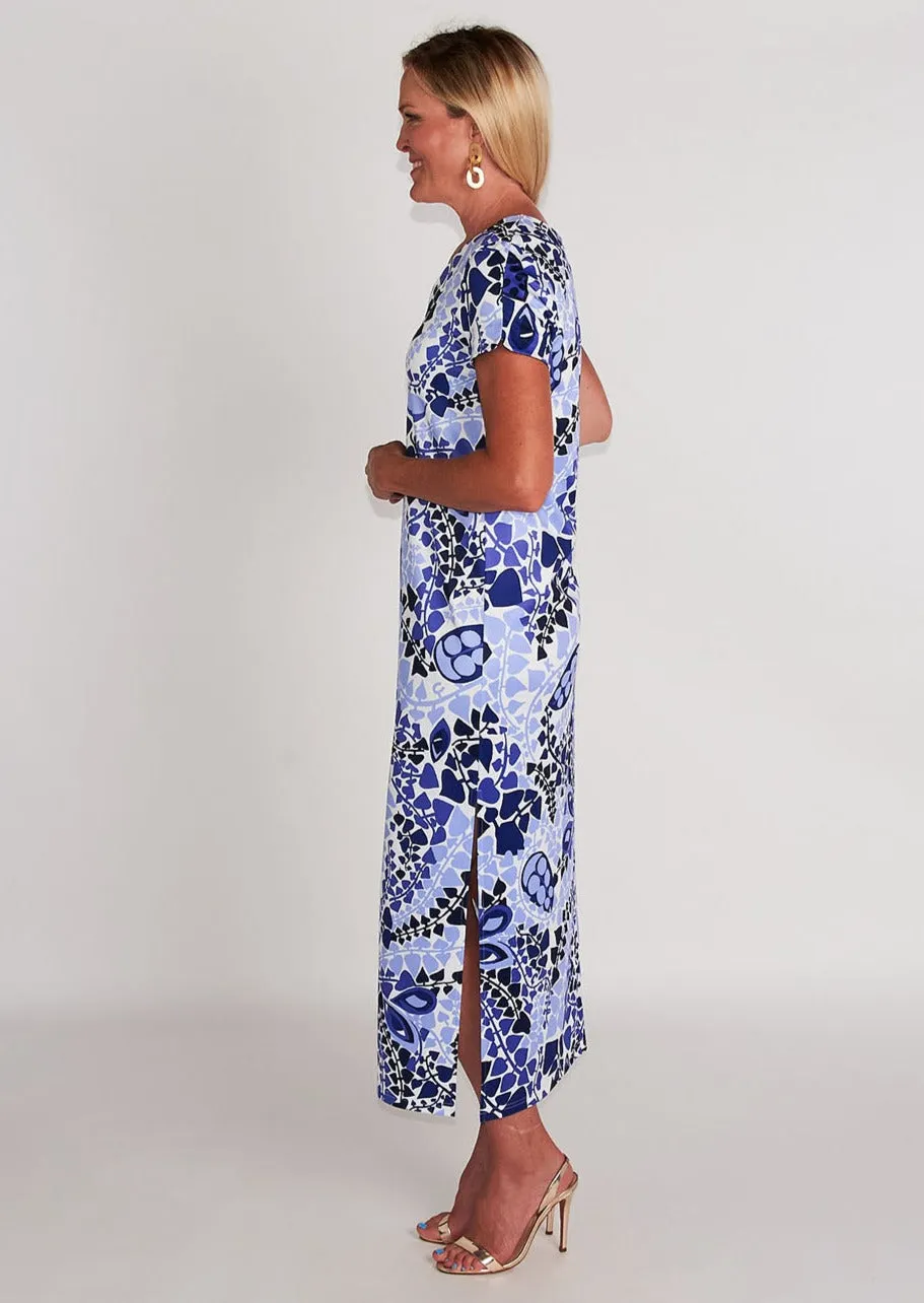 Delray Dress - Spades Indigo