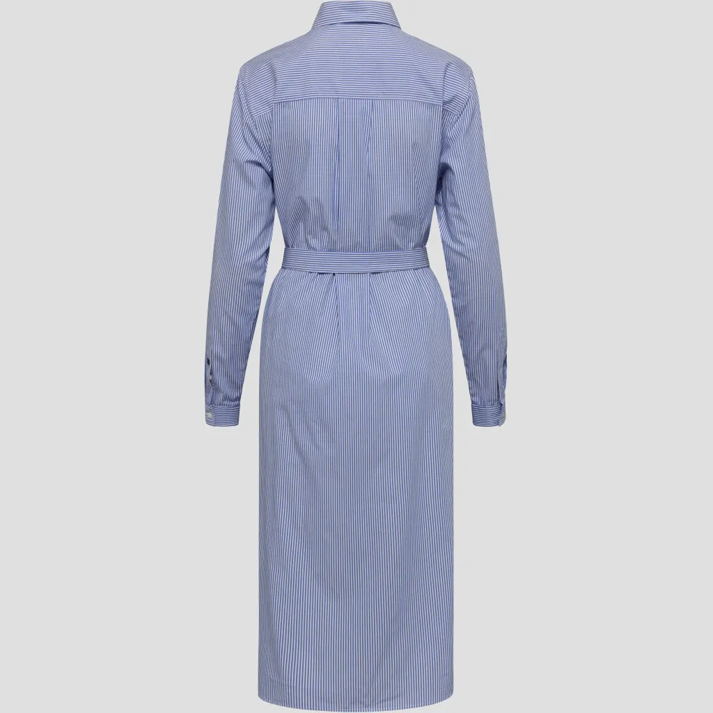 Demi Dress - Blue Stripe