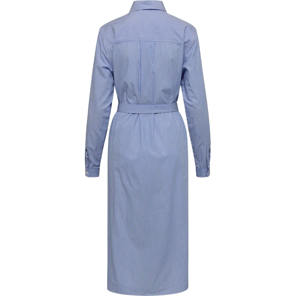 Demi Dress - Blue Stripe