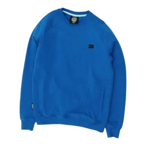 Diesel Mens Blue Crew Neck Sweatshirt | Casula Streetwear Jumper Sweater VTG