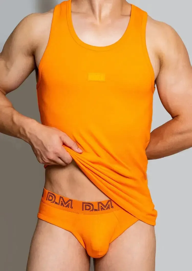 D.m Mens 100 Cotton Vest