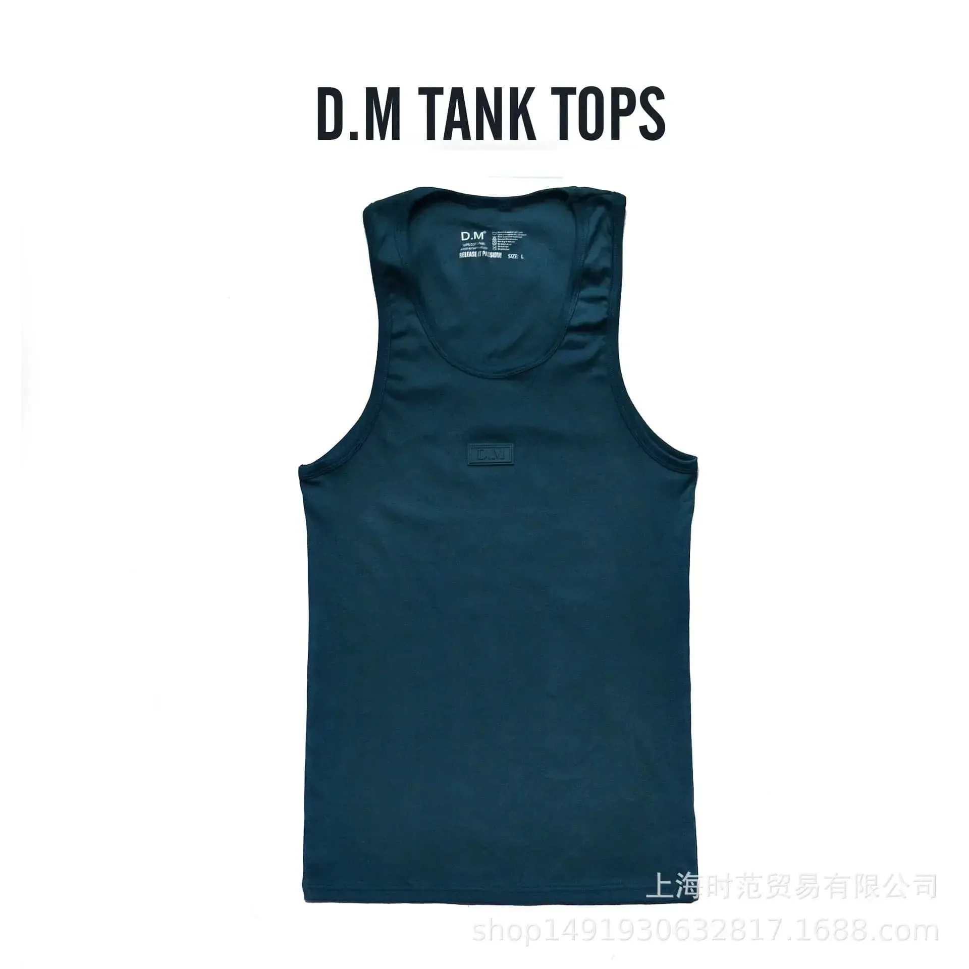 D.m Mens 100 Cotton Vest
