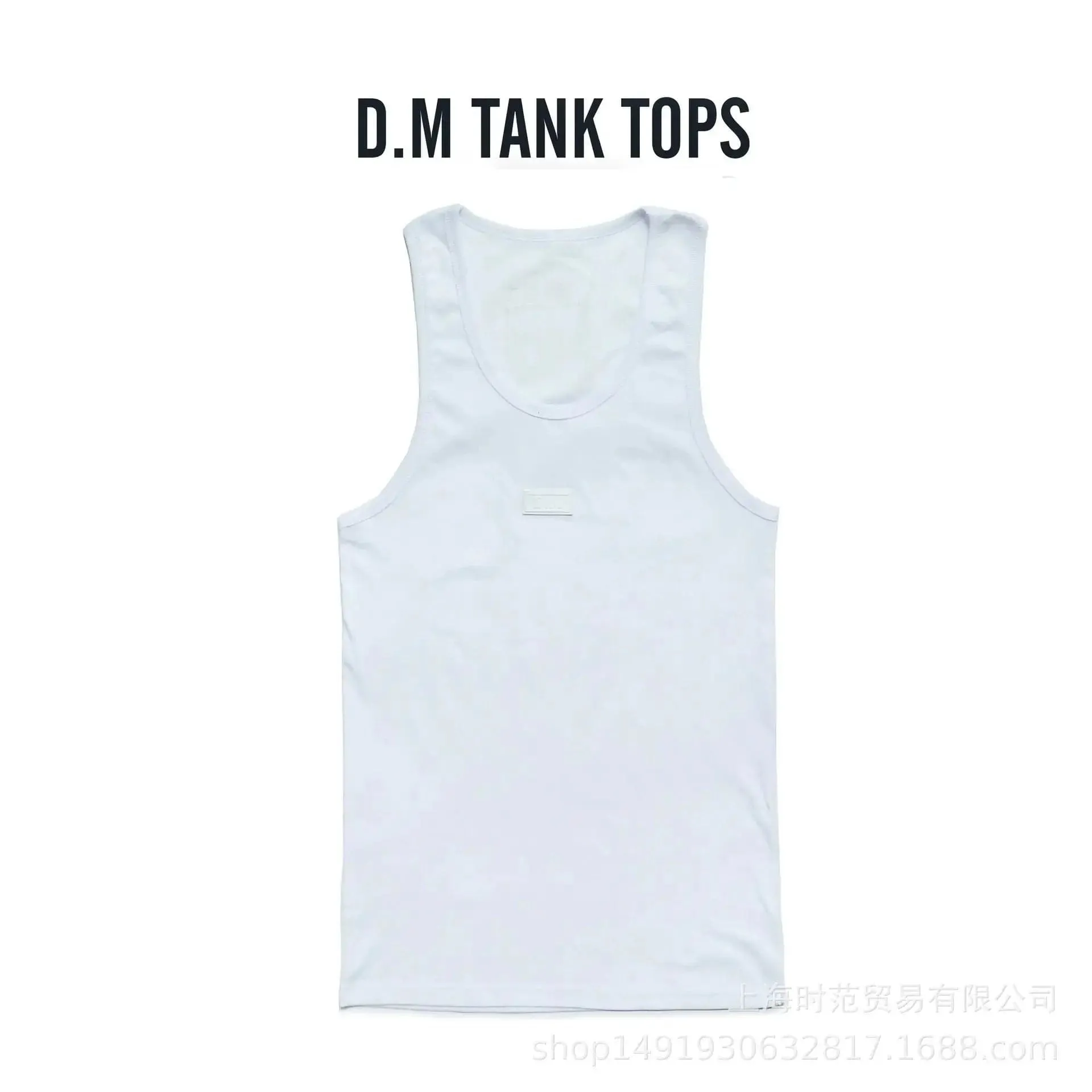 D.m Mens 100 Cotton Vest