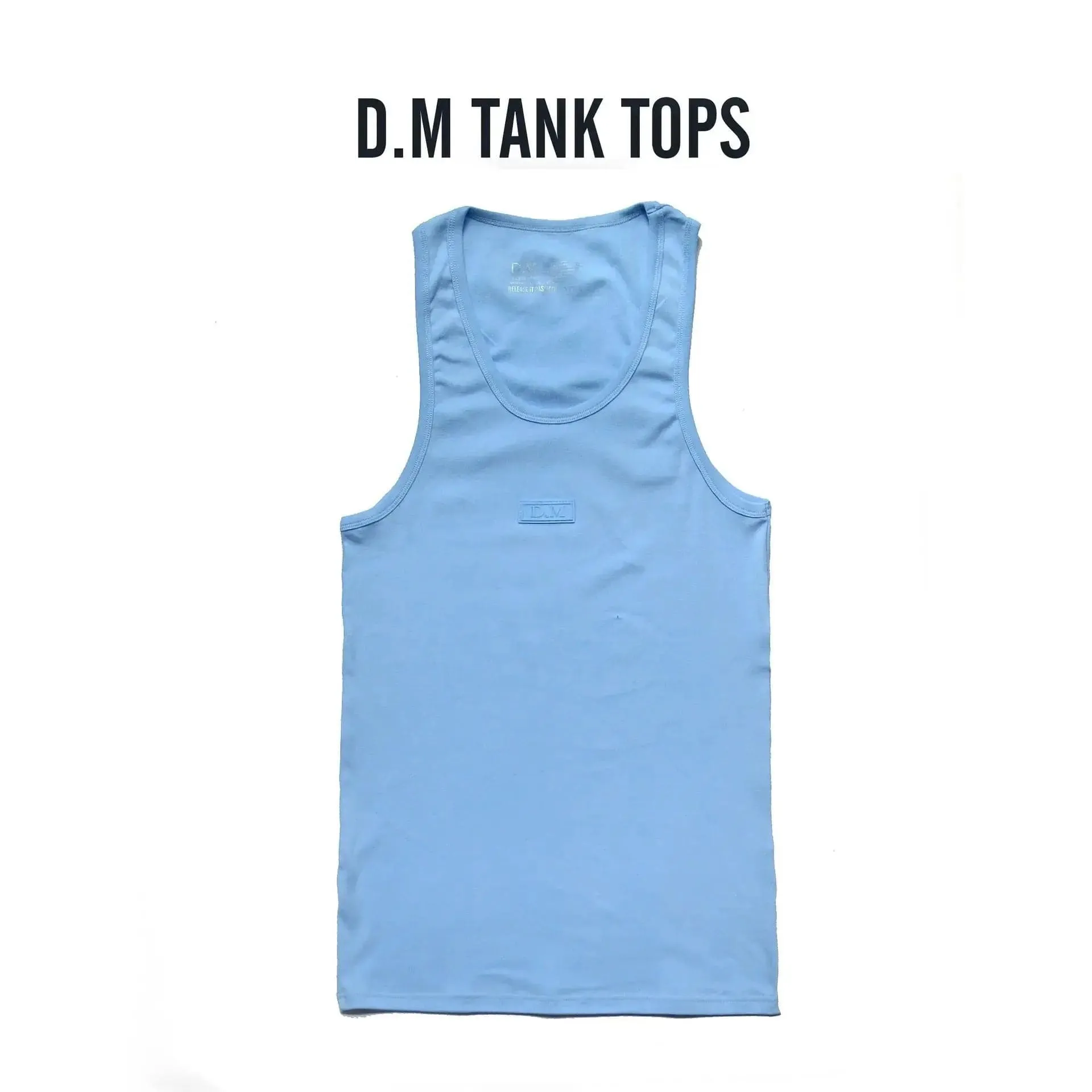 D.m Mens 100 Cotton Vest