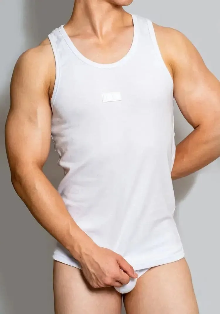 D.m Mens 100 Cotton Vest