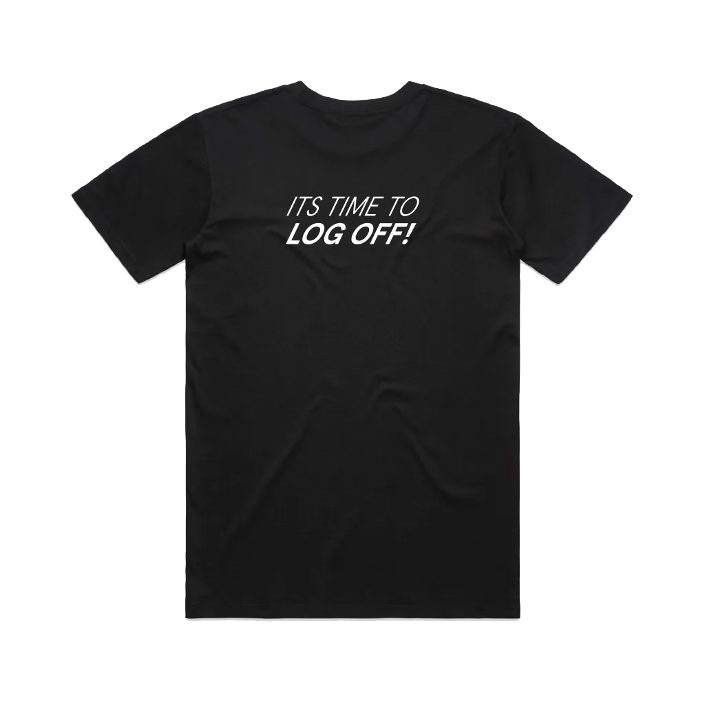 Do Heaps Less / Black T-shirt
