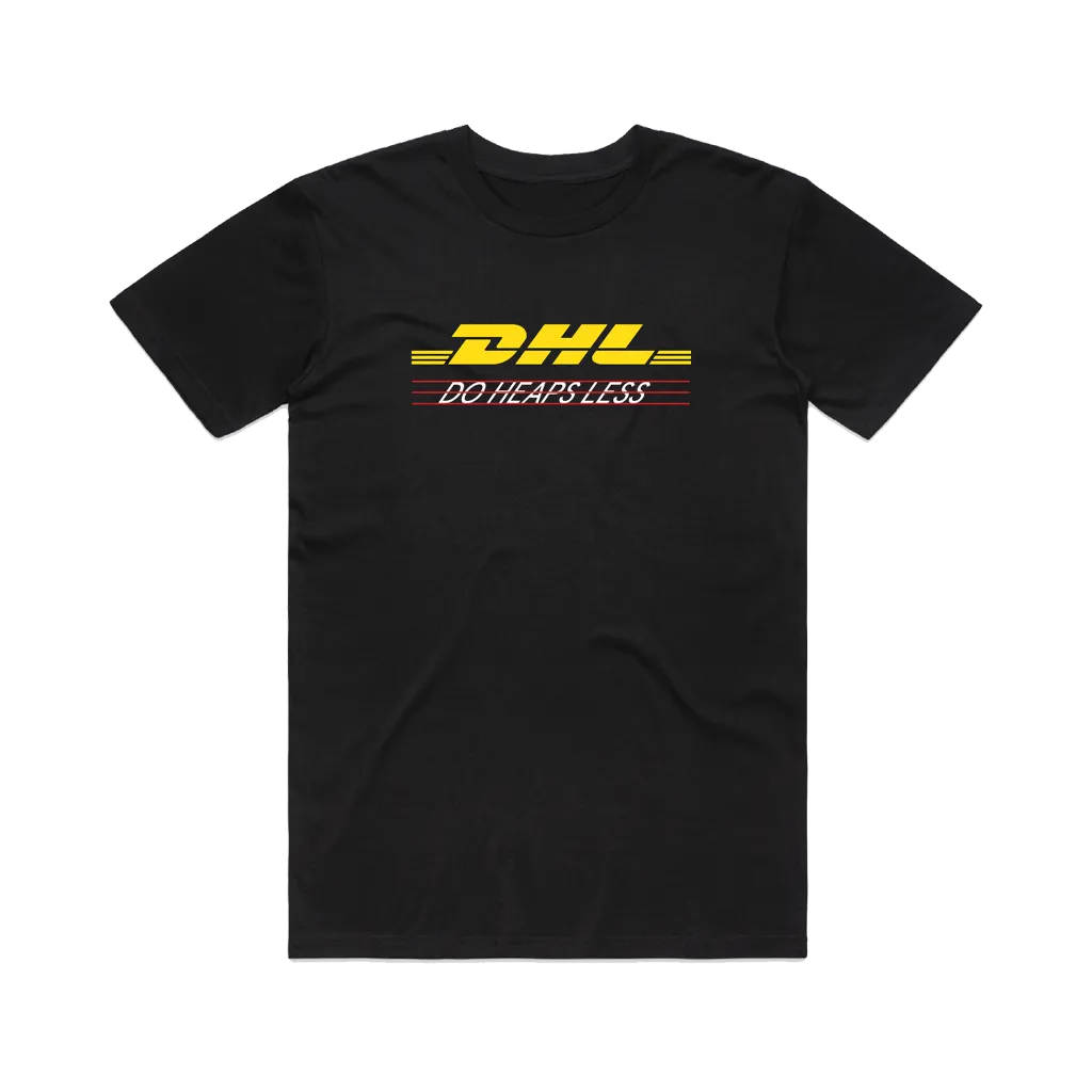 Do Heaps Less / Black T-shirt