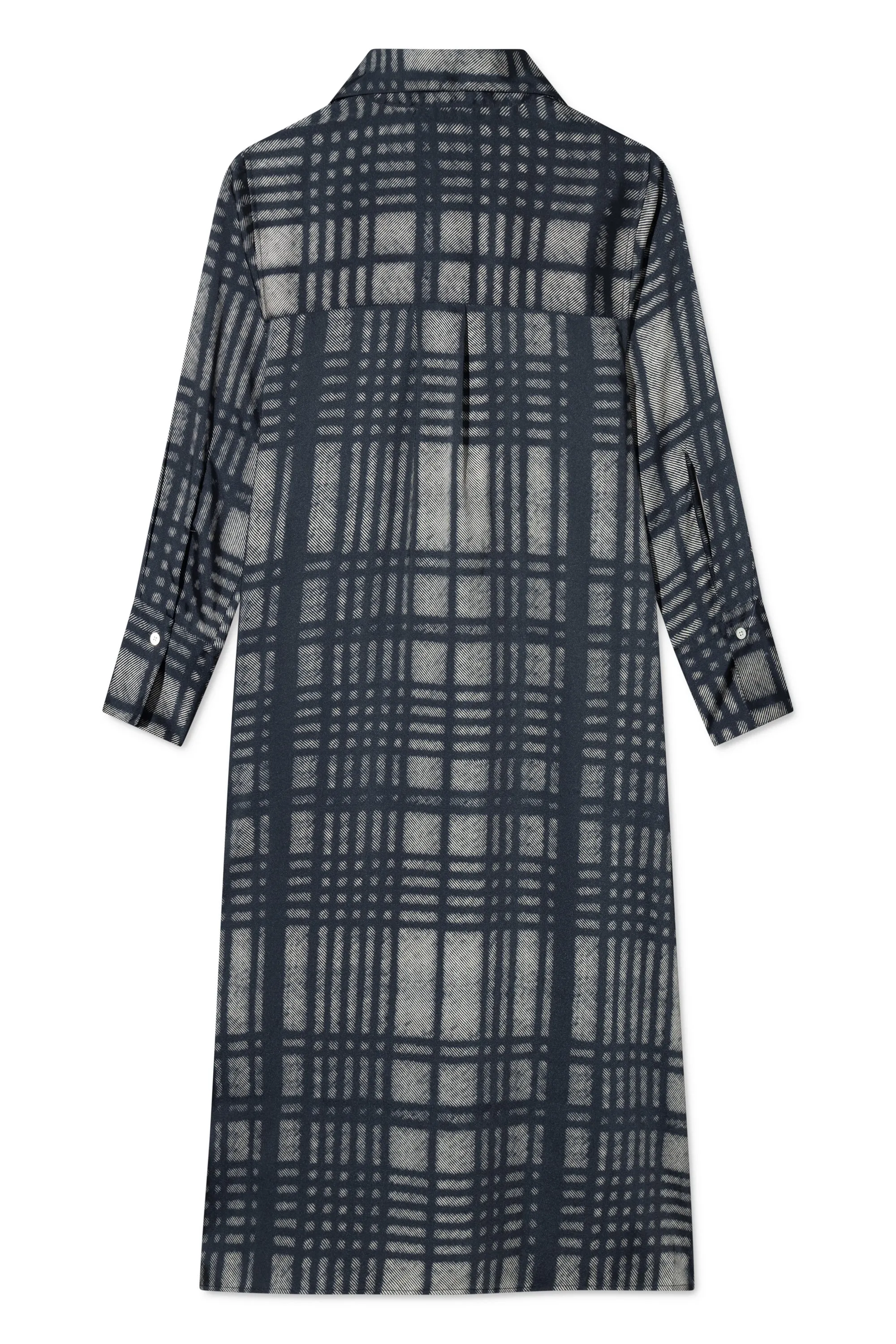 DORIS DRESS BLUE PRINT
