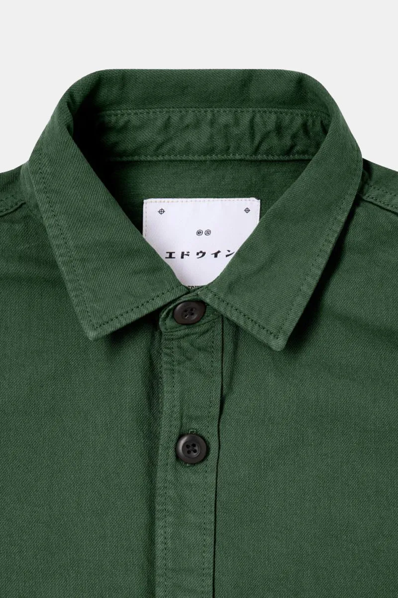 Edwin Sebastian Long Sleeve Shirt (Pineneedle)