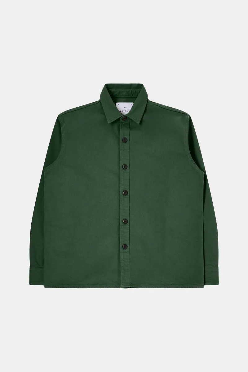 Edwin Sebastian Long Sleeve Shirt (Pineneedle)