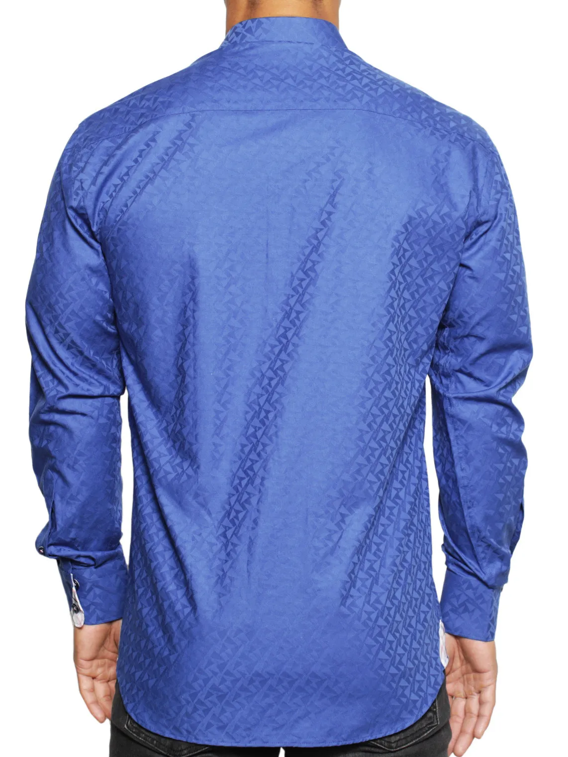 Einstein Geometric Blue