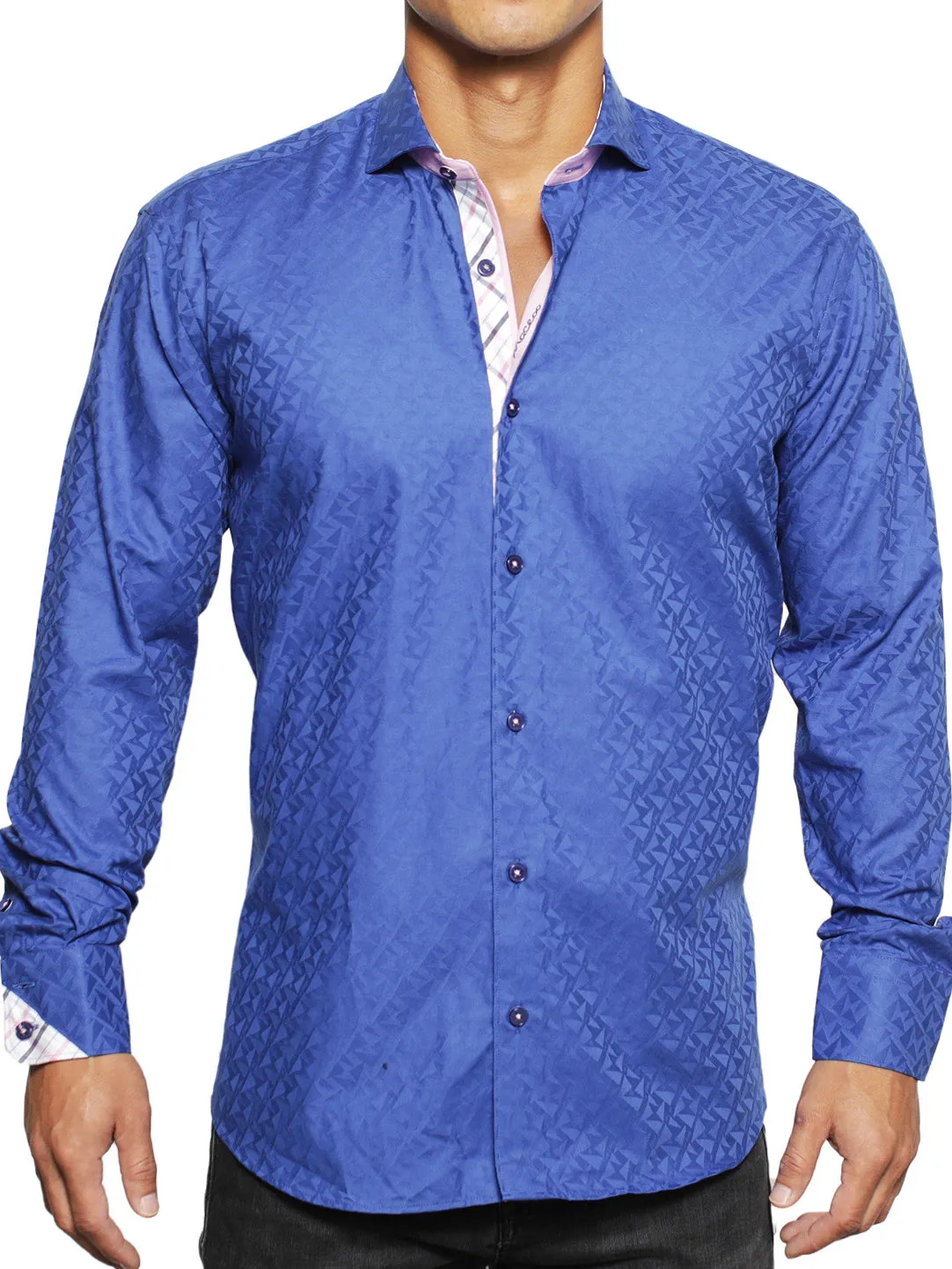 Einstein Geometric Blue