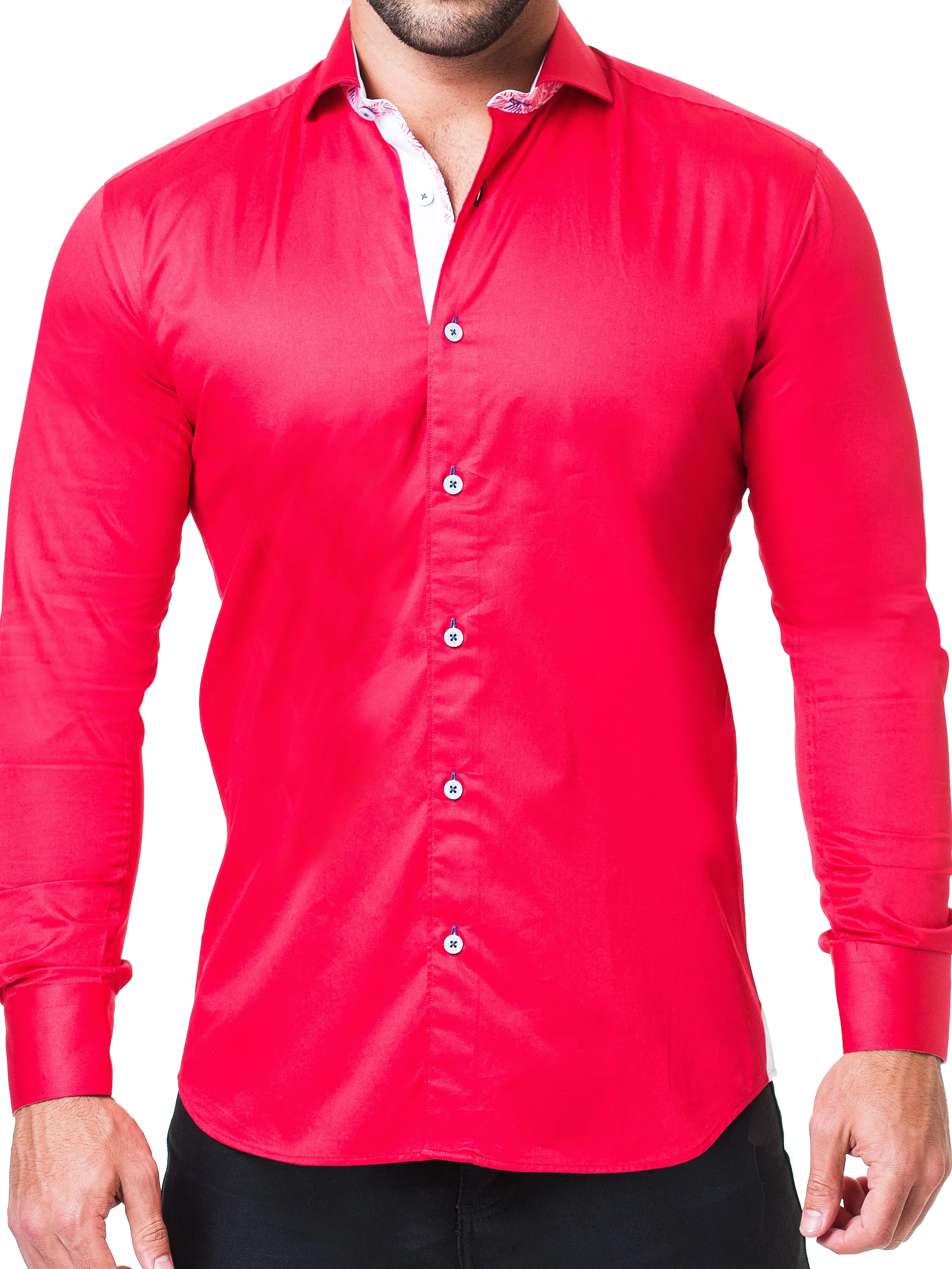 Einstein Satin Red
