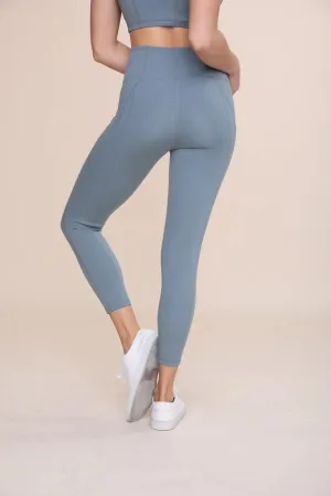 Essential Pocket Highwaist Leggings - Blue